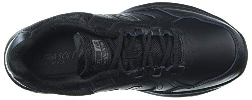 New Balance Men's 411 V1 Training Shoe, Black/Black, 8.5 Wide