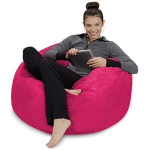 Sofa Sack - Bean Bags AMZBB-3DM-CS22 Bean Bag, Magenta