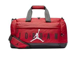 nike air jordan velocity duffle bag (one size, gym red)