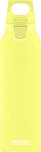 sigg - insulated water bottle - thermo flask hot & cold one ultra lemon - with tea infuser - leakproof - bpa free - 18/8 stainless steel - 17 oz