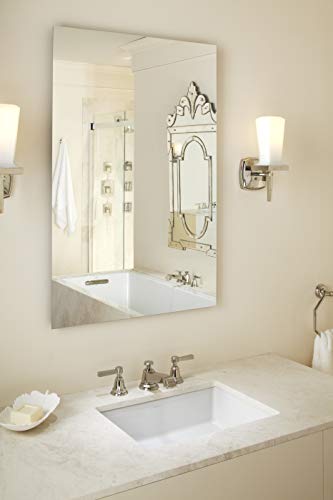 Kohler K-EC2882-0 Verticyl Rectangle Bathroom Sink, White