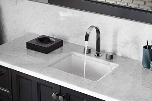 Kohler K-EC2882-0 Verticyl Rectangle Bathroom Sink, White