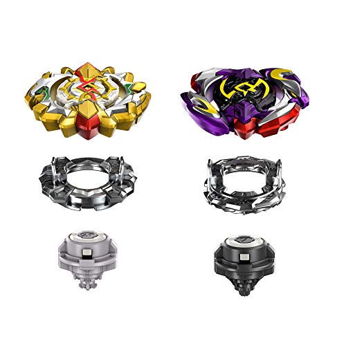 BEYBLADE Burst Turbo Slingshock Cross Collision Battle Set - Complete Set with Burst Beystadium, Battling Tops, & Launchers Game - Age 8+