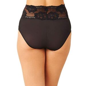 Wacoal womens Light and Lacy Panty Briefs, Black, Large US