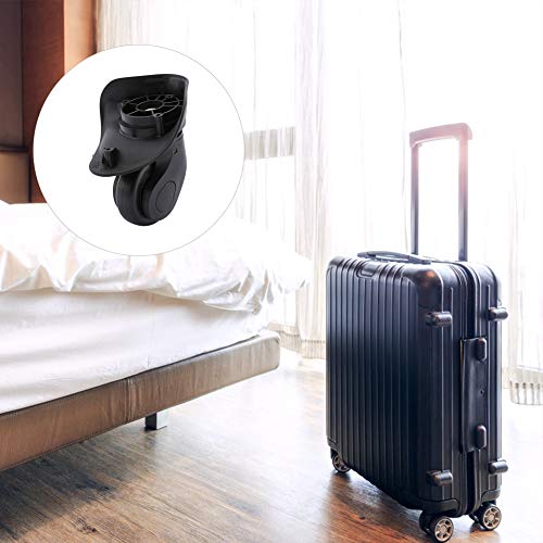 2Pcs Luggage Suitcase Wheel Left and Right Luggage Suitcase Swivel Wheels Replacement Accessory for Trolley Suitcase