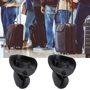 2Pcs Luggage Suitcase Wheel Left and Right Luggage Suitcase Swivel Wheels Replacement Accessory for Trolley Suitcase