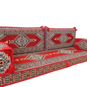 Arabic sofa, Arabic Majlis Sofa, Living Room Furniture, Arabic floor sofa, Arabic floor seating, Arabic couch, Oriental floor seating - MA 99