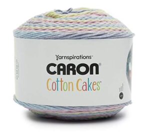 caron cotton cakes self striping yarn 530 yd/485 m 8.8 oz/250 g (sunset dreams)
