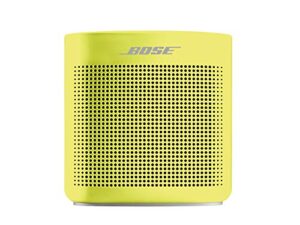 bose soundlink color ii: portable bluetooth, wireless speaker with microphone- citron