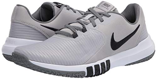 Nike Men's Flex Control TR4 Cross Trainer, Light Smoke Grey/Blacksmoke Grey-Dark Smoke Greywhite, 11 Regular US