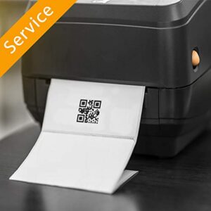 desktop thermal printer set up