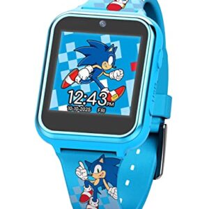 Accutime Sonic the Hedgehog Touchscreen (Model: SNC4055AZ), Camera, Blue