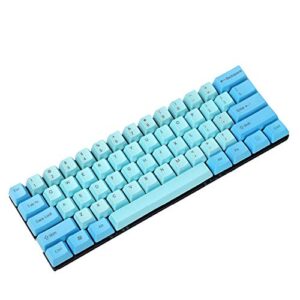 YMDK 61 ANSI 60% Custom Keycaps OEM Profile Thick PBT KEYCAP Suitable for Cherry MX Switches Mechanical Gaming Keyboard GK61(ONLY KEYCAP)