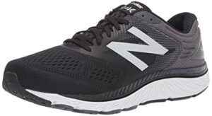 new balance men's 940 v4 running shoe, black/magnet, 13 wide