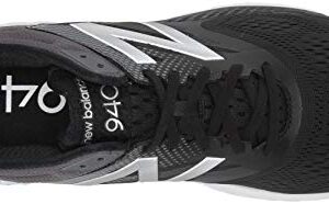 New Balance Men's 940 V4 Running Shoe, Black/Magnet, 13 Wide