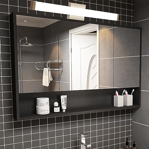 YHTlaeh Bathroom Vanity Light Brushed Nickel Square LED 24 inch 14W 4000K Natural White Light Wall Bar Lighting Fixtures Over Mirror