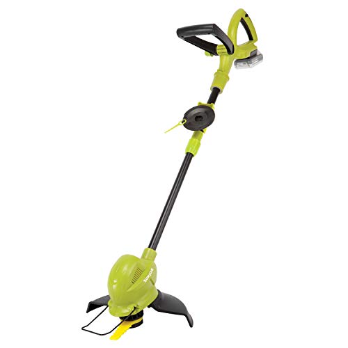 Sun Joe 24V-SB10-LTE 24-Volt IONMAX 10-in. Cordless SharperBlade Stringless Lawn Trimmer, Kit (w/2.0-Ah Battery + Quick Charger)