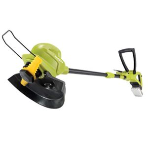 Sun Joe 24V-SB10-LTE 24-Volt IONMAX 10-in. Cordless SharperBlade Stringless Lawn Trimmer, Kit (w/2.0-Ah Battery + Quick Charger)