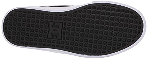 DC Men's Kalis Vulc Low Top Casual Skate Shoe, Black/White, 11 D M US