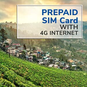 GMYLE Bangladesh and Pakistan Prepaid SIM Card, 5GB 14 Days South Asia 2 Countries 4G LTE 3G Travel Data, Top up Anytime and Anywhere