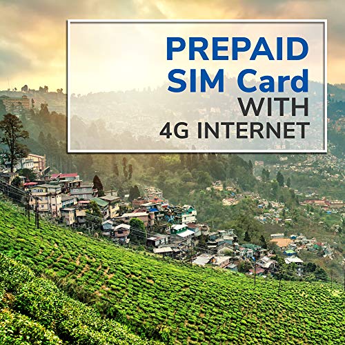 GMYLE Bangladesh and Pakistan Prepaid SIM Card, 5GB 14 Days South Asia 2 Countries 4G LTE 3G Travel Data, Top up Anytime and Anywhere