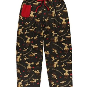 Lazy One Pajamas for Women, Cute Pajama Pants and Top Separates, Chocolate, Moose, Animal