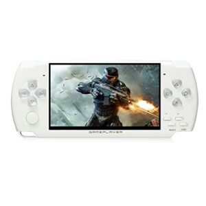 jxd 4.3 inch 8gb handheld game console built in 1500 games for multiple simulators x6 retro video game console mp3/mp4/ebook tv out portable game player