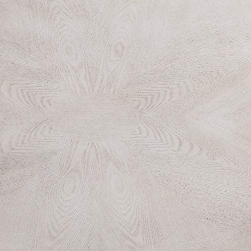 SEI Furniture Laverly Traditional Oval Coffee Table, Distressed Whitewash