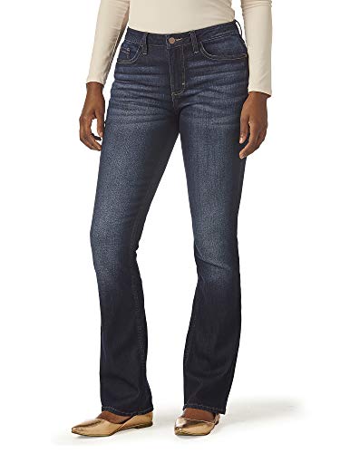 Riders by Lee Indigo Women's Midrise Bootcut Jean, Blue, 10 Reg