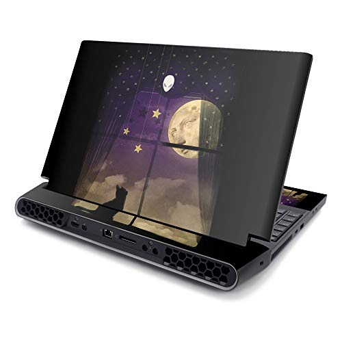 MightySkins Skin Compatible with Alienware Area-51M 17" (2019) - Cat Dream | Protective, Durable, and Unique Vinyl Decal wrap Cover | Easy to Apply, Remove, and Change Styles | Made in The USA