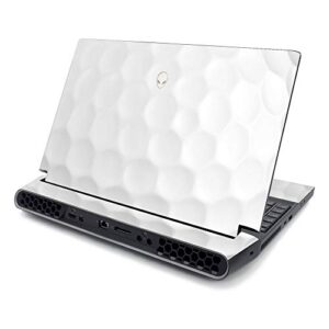 mightyskins skin compatible with alienware area-51m 17" (2019) - golf | protective, durable, and unique vinyl decal wrap cover | easy to apply, remove, and change styles | made in the usa