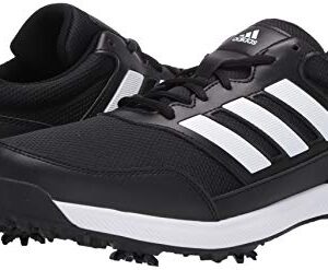 adidas Men's Tech Response 2.0 Golf Shoe, Black, 13 Wide US