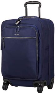tumi midnight official voyageur discon tres leger intl carry-on suitcase, 21.1 inches (53.5 cm)