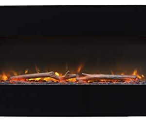 Dimplex Winslow 35" Wall-Mounted Electric Fireplace (Model: SWM3520), 4777 BTU, 120 Volt, 1400 Watt, Black