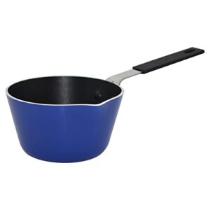 IMUSA USA Nonstick Multi Mini Sauce Pan with Silicone Handle Varies, You May Receive Red, Orange, Blue Color