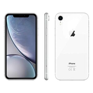 apple iphone xr, 128gb, white - for verizon (renewed)