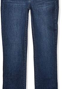 Vintage America Blues womens F'ab Body Sculpt Straight Leg Denim Jeans, Beverly, 8 US