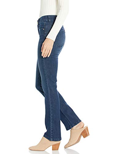 Vintage America Blues womens F'ab Body Sculpt Straight Leg Denim Jeans, Beverly, 8 US