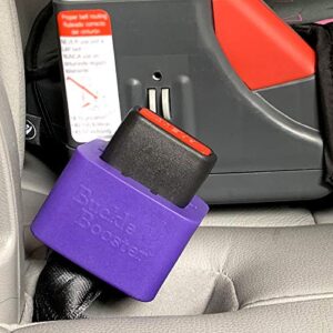 buckle booster for seat belts - uprights your receptacle for easy reach - no more floppy buckle (2)