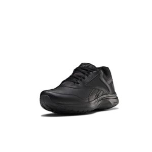 reebok men's walk ultra 7 dmx max shoe, black/grey/royal, 11 wide