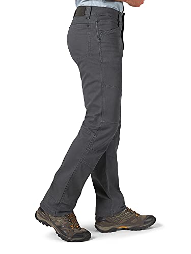 ATG by Wrangler Men's Reinforced Utility Pant, Gray, 34W x 34L