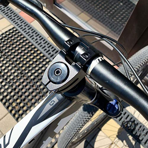 TRIWONDER Bike Stem 31.8 45mm Handlebar Stem Riser Mountain Bike Stem Short Handlebar Stem for Most Bicycle, Road Bike, MTB, BMX, Fixie Gear, Cycling (31.8 x 45mm - Black)