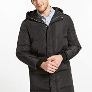 Orolay Men’s Thickened Down Jacket Winter Warm Down Coat Black