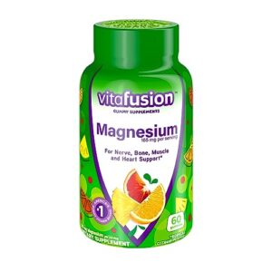 vitafusion magnesium gummy supplement, 60ct