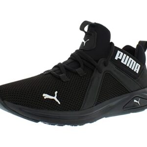 PUMA Men's Enzo 2, Puma Black-Puma White, 10