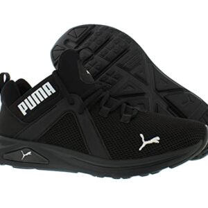 PUMA Men's Enzo 2, Puma Black-Puma White, 10