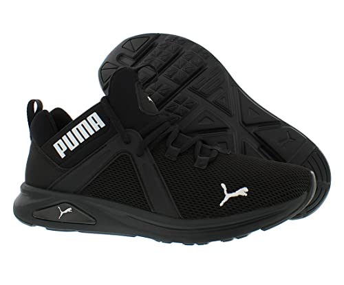 PUMA Men's Enzo 2, Puma Black-Puma White, 10