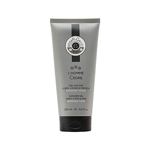 ROGER & GALLET LHO L'Homme Cedar Shower Gel - 6.6 oz Tube