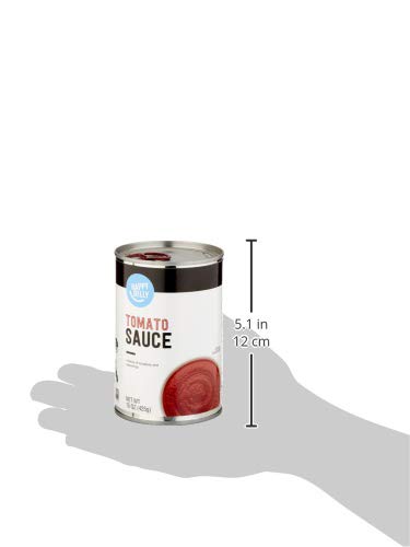 Amazon Brand - Happy Belly Tomato Sauce, 15 Ounce