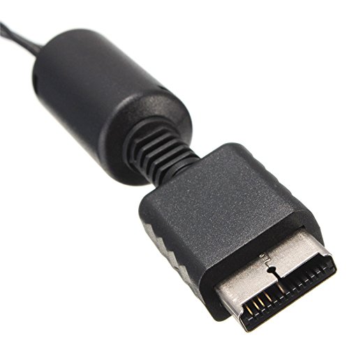 RGEEK PS2 PS3 AV Cable, AV to RCA Composite Cable Cord for Sony Playstation 2 PS2 PS3(6FT)